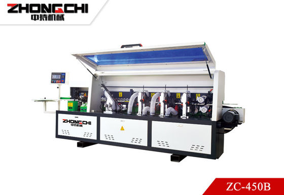 شراء ZC-450B آلة ربط الحافة الخشبية آلة ربط الحافة التلقائية 8.1KW التصنيع عبر الإنترنت