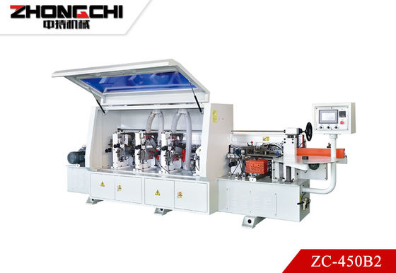 ZC-450B2 آلة ربط حافة الخشب سرعة التغذية التلقائية 18-24m/Min