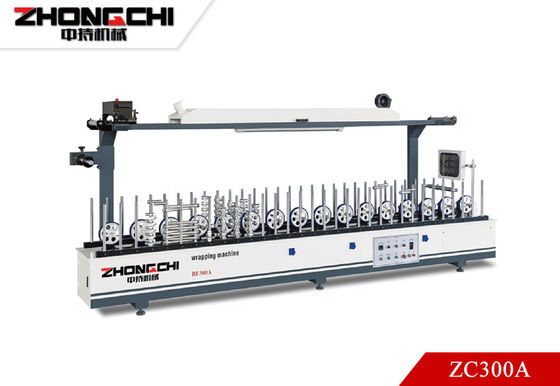 ZC300A آلة تغليف الملفات الخشبية 5.5Kw خطوط تغليف الملفات